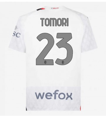 AC Milan Fikayo Tomori #23 Bortatröja 2023-24 Kortärmad